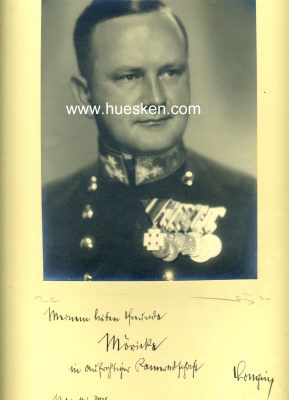 LONGIN, Anton Carl. Generalmajor der Luftwaffe,...