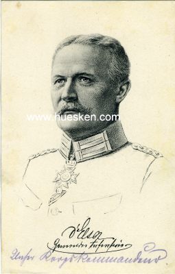 PORTRÄTPOSTKARTE 'General der Infanterie...