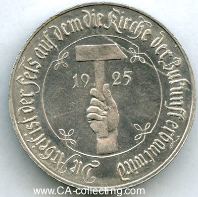 MEDAILLE 1925 AUF DIE INFLATION 'Zur Erinnerung an...