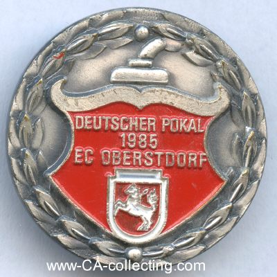 OBERSTDORF. Eisschießen-Abzeichen 'Deutscher Pokal...