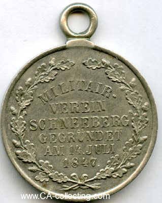 Photo 2 : MILITÄRVEREIN SCHNEEBERG 1847. Tragbare...