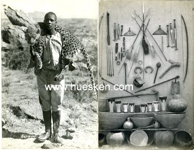 Photo 3 : 9 PHOTOS 9x14cm aus Deutsch-Südwest-Afrika um 1900:...