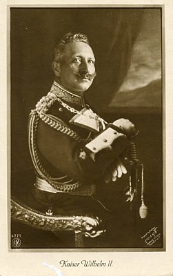 PHOTO-POSTKARTE Kaiser Wilhelm II.