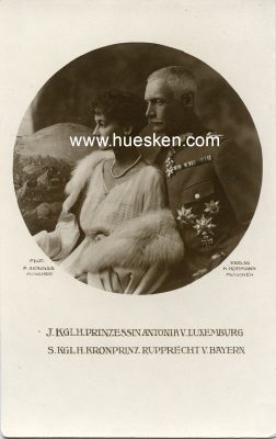 PHOTO-POSTKARTE I.Kgl.H. Prinzessin Antonia v. Luxemburg,...