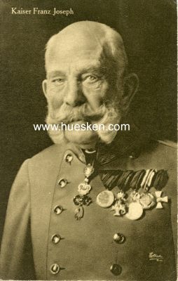 PHOTO-POSTKARTE Kaiser Franz Joseph I.