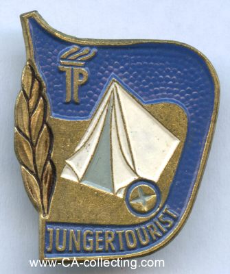 JP-TOURISTENABZEICHEN verliehen 1950-1954. Eisen...