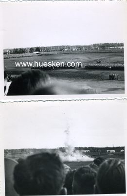 Foto 3 : 6 PHOTOS 9x12cm: Publikumsaufnahmen der Wehrmachtsparade...