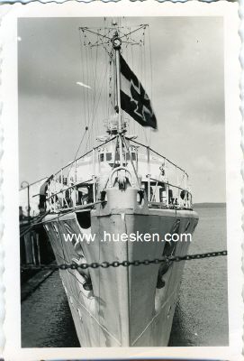 PHOTO 9x6cm: 'Torpedoboot Tiger'. Foto-Scherf, Flensburg.