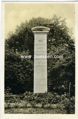 POSTKARTE 'Denkmal für die im Weltkrieg 1914-18...