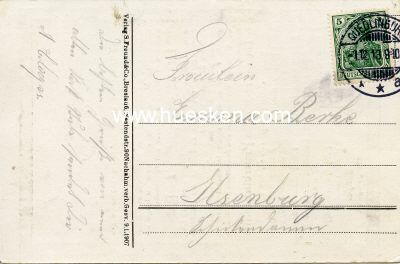 Photo 2 : RESERVISTEN-POSTKARTE 'Letzte(n) Tage', 1913 gelaufen