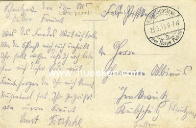 Photo 2 : POSTKARTE LOWITSCH. 'Gesamt-Ansicht - Ogolny widok'. 1915...