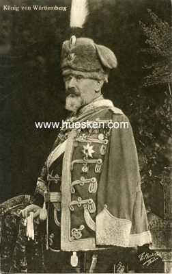 PHOTO-POSTKARTE Wilhelm II. König von...