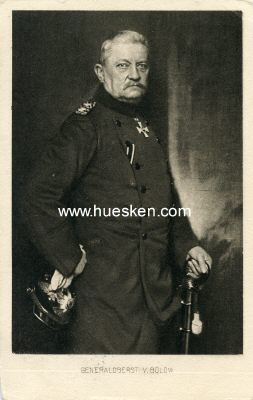 PHOTO-PORTRÄTPOSTKARTE Generaloberst von Bülow