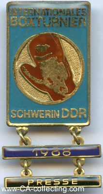 DEUTSCHER BOX-VERBAND DER DDR (DBV). Abzeichen zum...