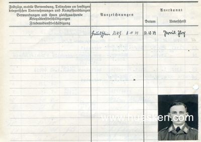 Foto 2 : ZORNER, Paul. Major der Luftwaffe, Nachtjagdflieger mit...