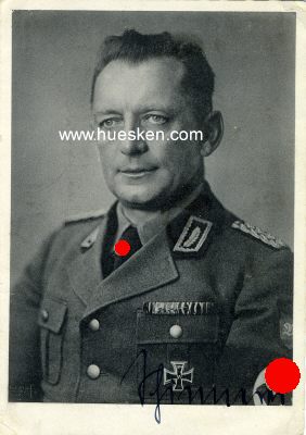 SCHINNERER, Fritz. Generalarbeitsführer, Führer...