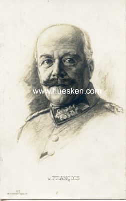 PORTRÄT-POSTKARTE (General) von Francois....
