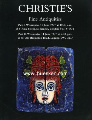 CHRISTIE´S AUKTIONSKATALOG 'Fine Antiquities'...