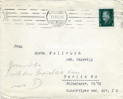 Photo 3 : NEBELTHAU, Friedrich. Deutscher Politiker und Diplomat...