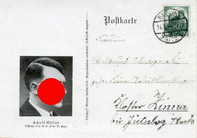 POSTKARTE 'Adolf Hitler - Führer des Deutschen...