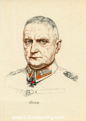 WILLRICH-POSTKARTE Generaloberst Kurt Haase. VDA E 76.