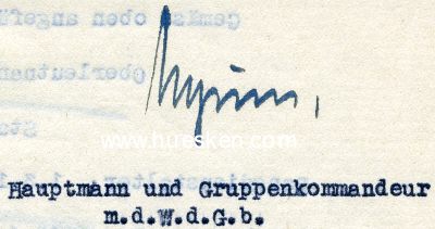 Photo 4 : ANTRUP, Willy. Oberstleutnant der Luftwaffe, Kommodore...