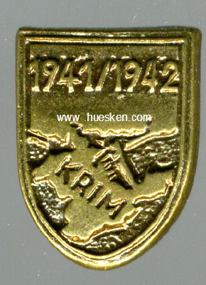 KRIMSCHILD 1942. Miniatur für Feldspange 9mm.