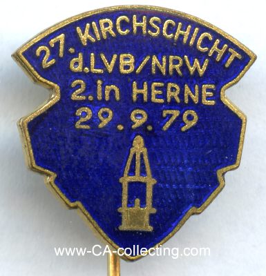 HERNE. Abzeichen zur 27. Kirchschicht des LVB/NRW 2. in...