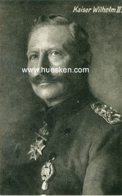 PHOTO-POSTKARTE Kaiser Wilhelm II.