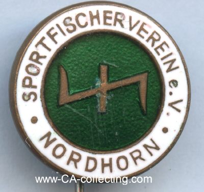 SPORTFISCHERVEREIN NORDHORN. Vereinsabzeichen. Bronze...