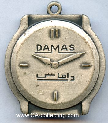 Foto 2 : DAMAS (Uhren) Schweiz / Tramelan, Belgien. Firmenmedaille...