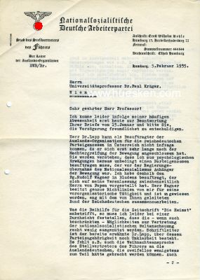 Photo 2 : BOHLE, Ernst Wilhelm. Staatssekretär und Chef der...