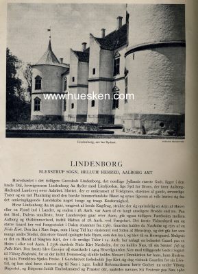 SLOT LINDENBORG. 16-seitige Publikation um 1930 mit...