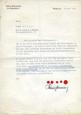 Photo 2 : HEILIGBRUNNER, Friedrich (Fritz). General der...