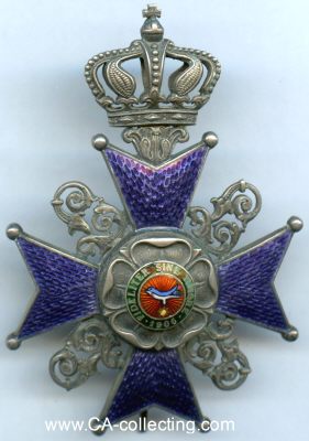 LEOPOLD-ORDEN. Steckkreuz mit Krone (verliehen...