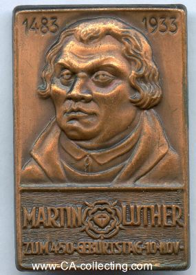 ABZEICHEN 'Martin Luther zum 450. Geburtstag 10.  Nov....