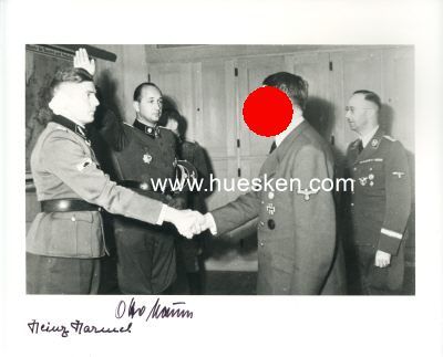 HARMEL, - OTTO BAUM Heinz. SS-Brigadeführer und...