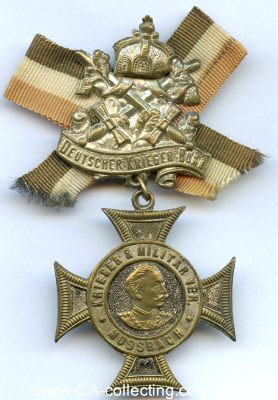 MOSSBACH. Kreuz des Krieger & Militärverein Mossbach...