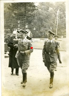 PHOTO 10x7cm: NSDAP-Bereichsleiter und...