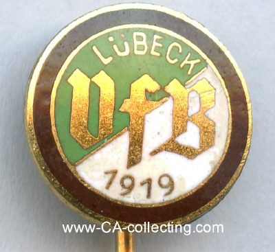 VfB LÜBECK 1919. Vereinsabzeichen 1960er-Jahre....