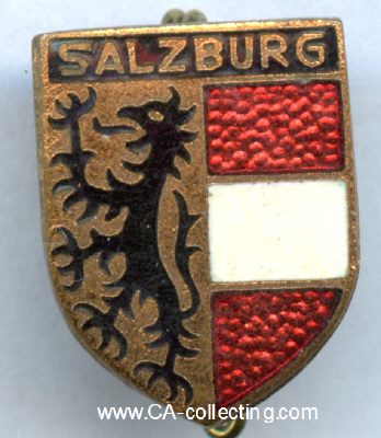 SALZBURG. Emailliertes Abzeichen um 1960. 18mm an Nadel.