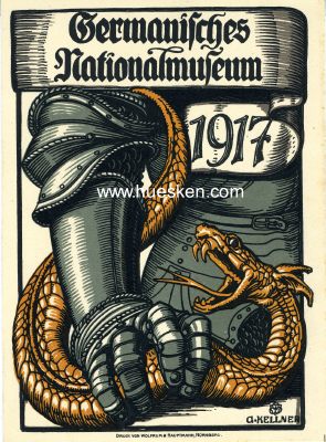 NÜRNBERG. Quittung über den Jahresbeitrag 1917...