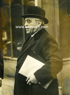 PRESSEPHOTO 18x13cm vom 11.10.1934: 'Innenminister Albert...