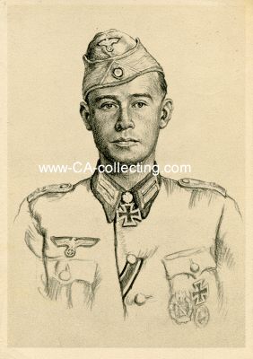 PROF. GRAF-POSTKARTE Werner Ziegler. 1943 als Feldpost...