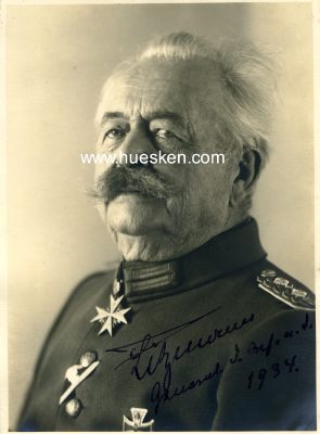 LITZMANN, Karl. General der Infanterie, Oberbefehlshaber...