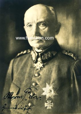 BELOW, Otto von. Preußischer General der...
