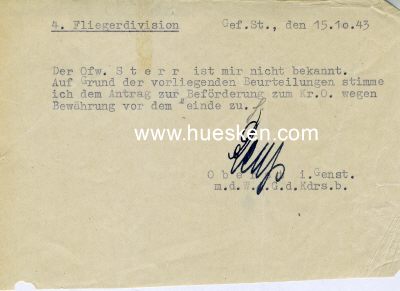 Photo 2 : REUSS, Franz. Generalmajor der Luftwaffe, Kommandeur 4....