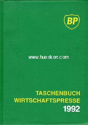 TASCHENBUCH WIRTSCHAFTSPRESSE 1992. Herausgegeben von der...