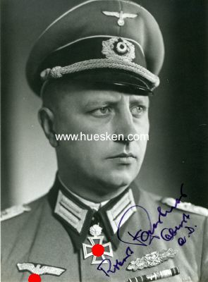 KAESTNER, Robert. Oberst des Heeres, Führer...