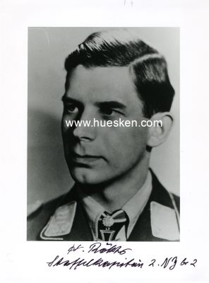 RÖKKER, Heinz. Hauptmann der Luftwaffe,...
